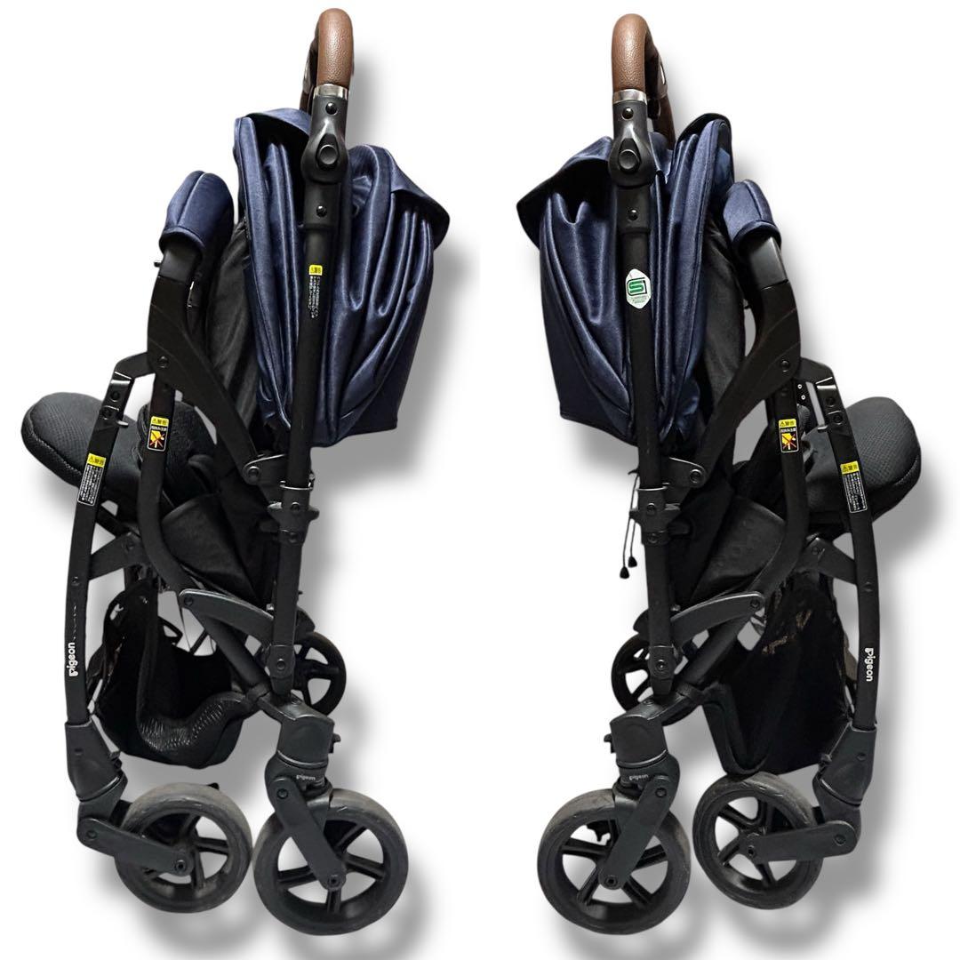 ✨おまけ付き✨【ピジョン】 ランフィ リノン RB3L ベビーカー ネイビー