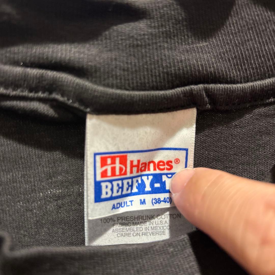 deadstock 90s 00s Hanes BEEFY Apple Tシャツ