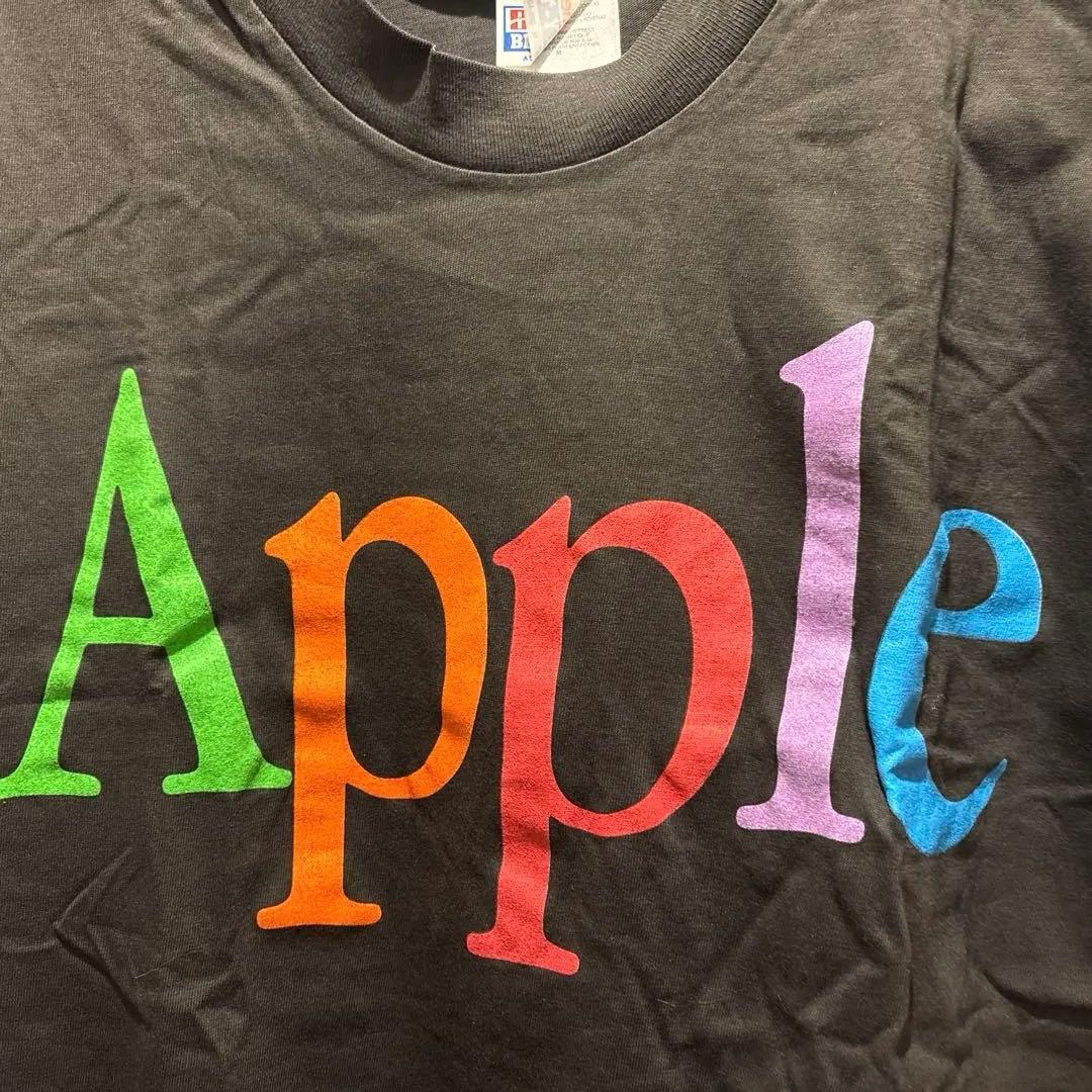 deadstock 90s 00s Hanes BEEFY Apple Tシャツ