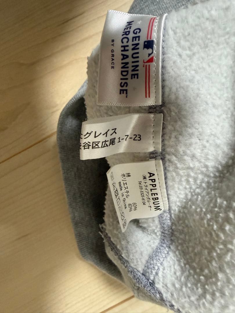 APPLEBUM × MLB NY ヤンキースボーイ パーカー L