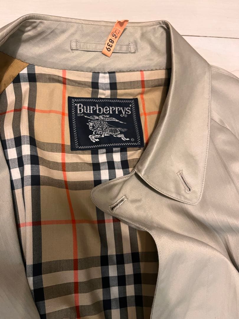 80's〜90's Burberryステンカラーコート