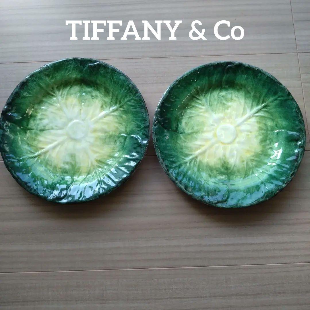 【激レア】 TIFFANY ティファニー プレート 皿 アンティーク　2枚セット