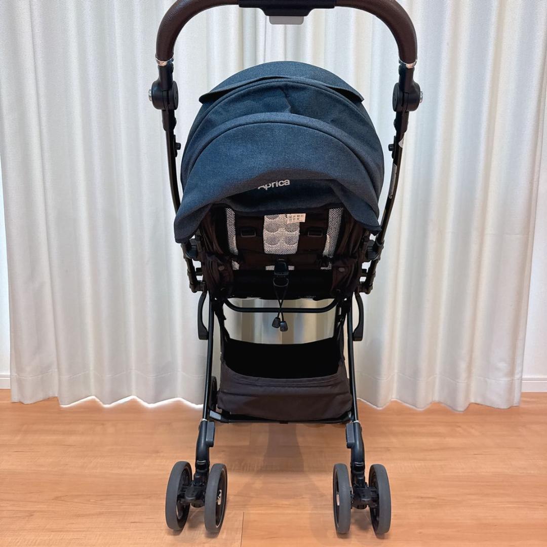 Aprica ベビーカー ラクーナ クッション フリー プラス 両対面式 新生児