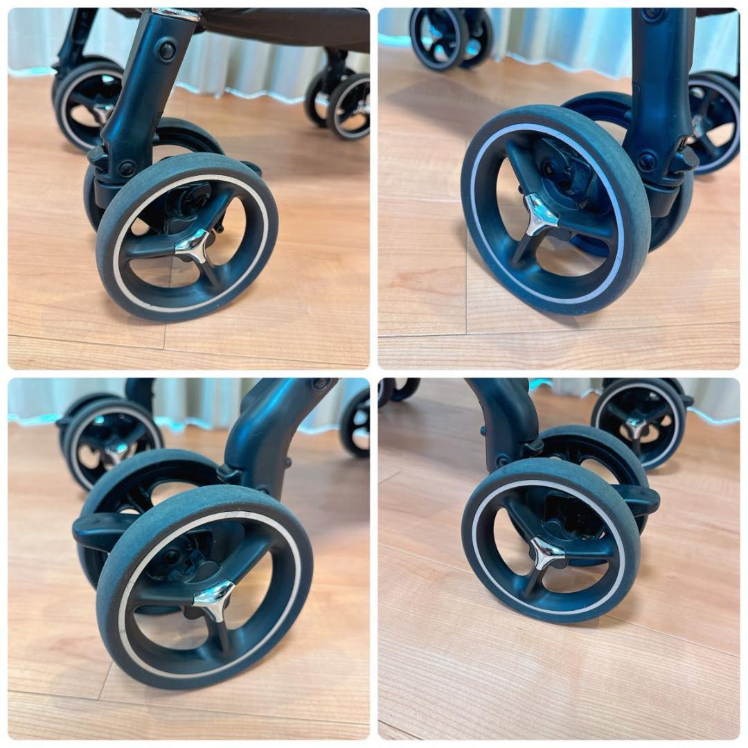 Aprica ベビーカー ラクーナ クッション フリー プラス 両対面式 新生児