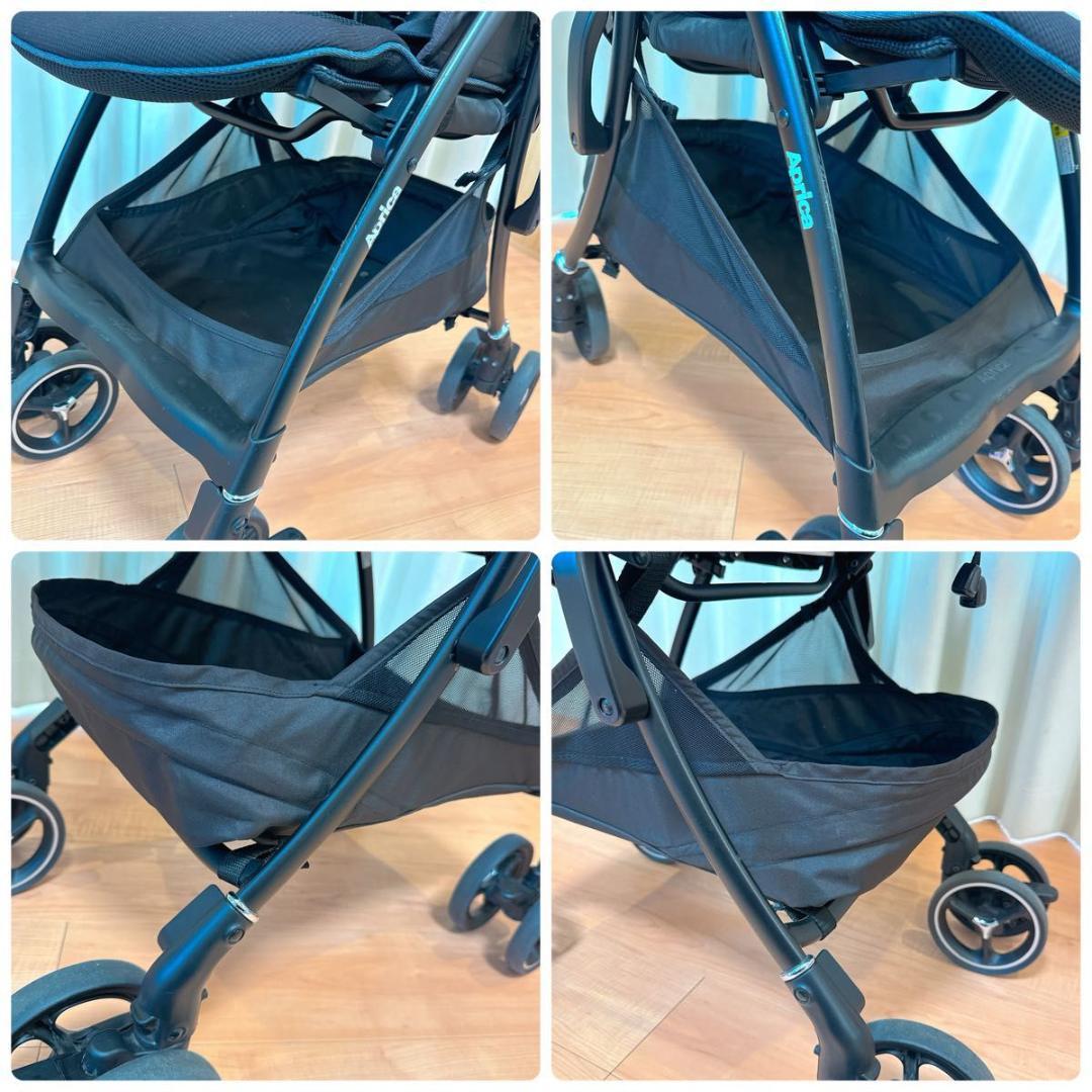 Aprica ベビーカー ラクーナ クッション フリー プラス 両対面式 新生児