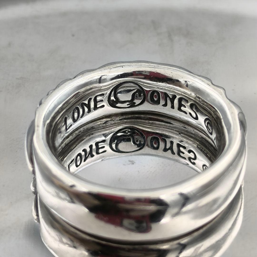 極美品✨LONE ONES ラブバイトリング 24号 ロンワンズ 燻加工