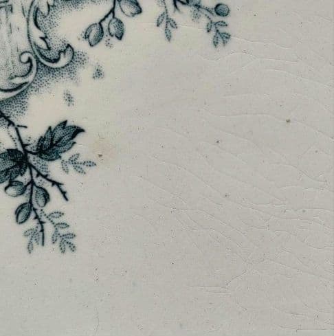 美品　ジョワジールロワ　ポンパドール　平皿　フランスアンティーク