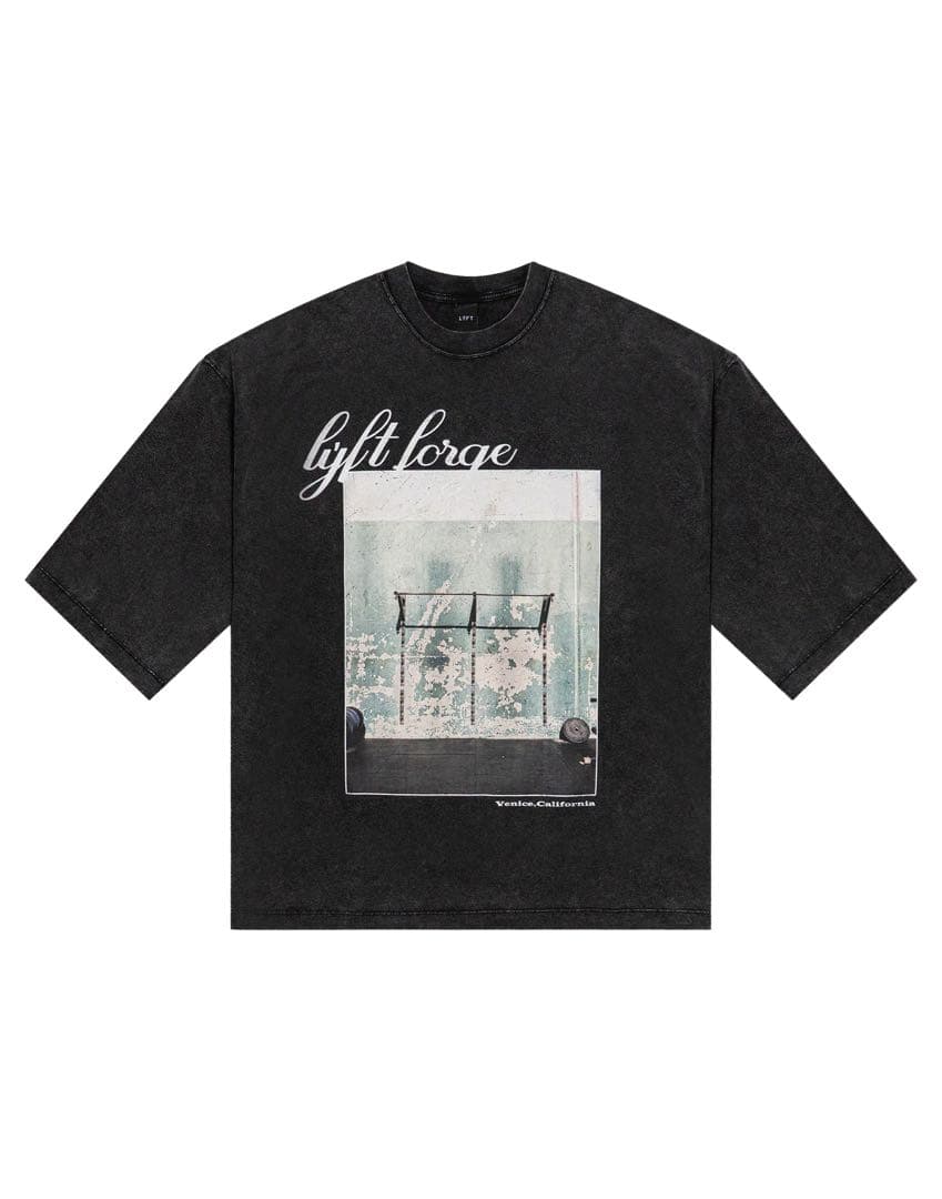 LÝFT GOLD'S GYM VINTAGE GRAPHIC ビッグTシャツ