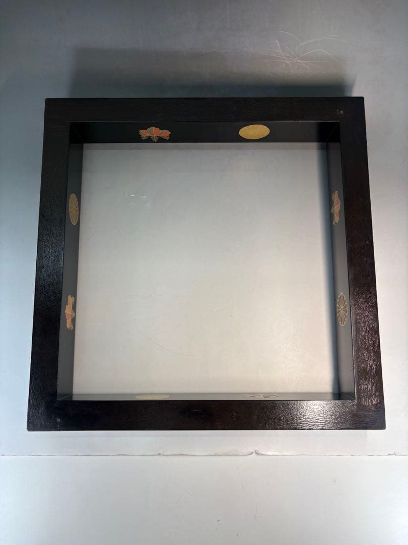 【中古品】表哲造　高台寺蒔絵　炉縁（共箱）★小さな漆割れ有★