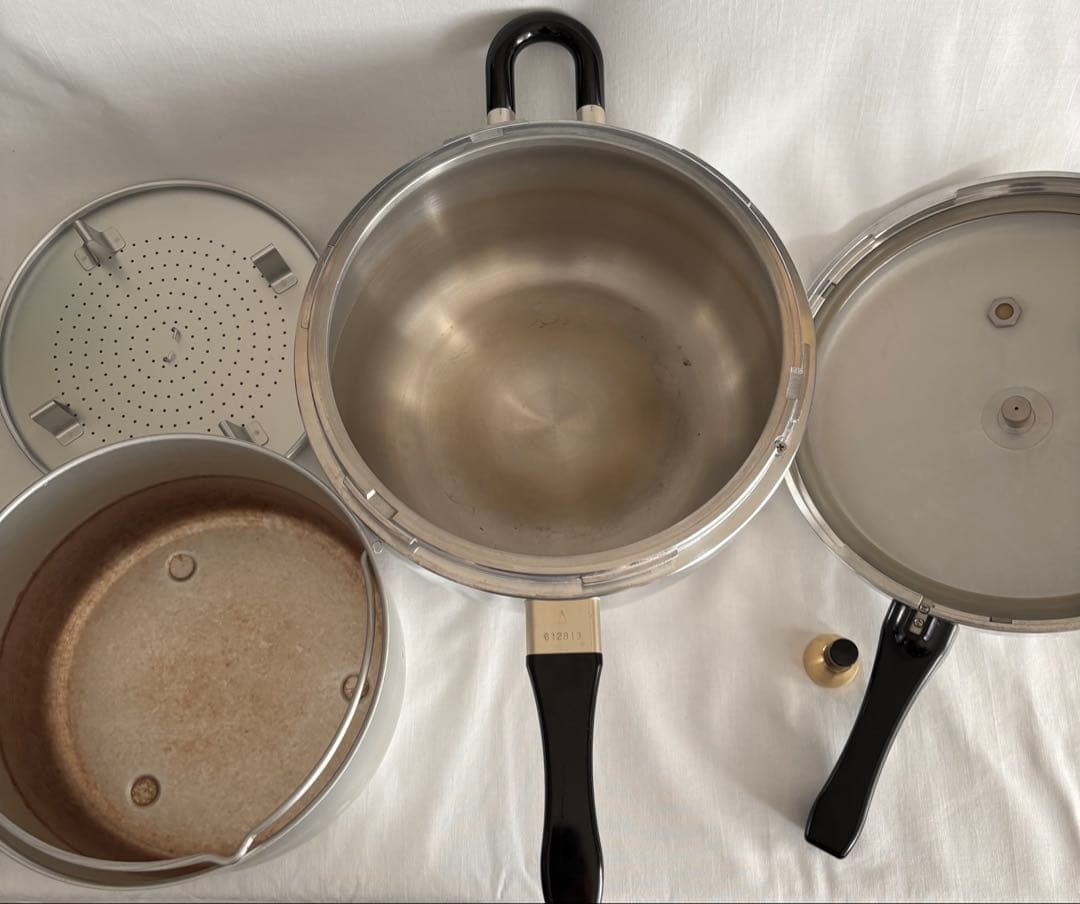 平和圧力鍋マジックブラウンMB-623 magic Brown 取扱説明書付き