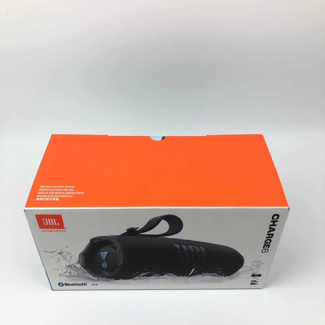 【未使品】JBL CHARGE 6（ファンキーブラック）Bluetooth5.4