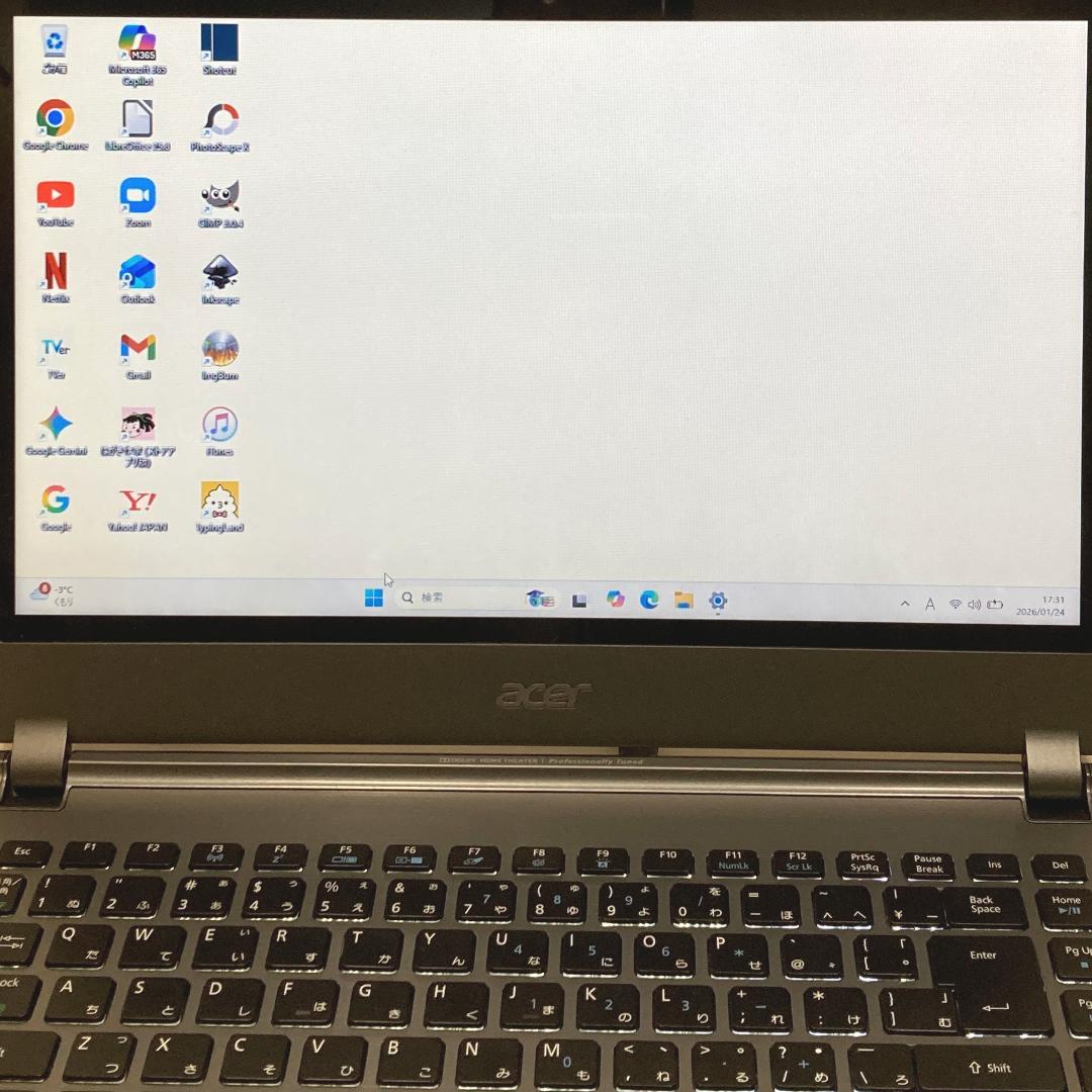 初心者✨快速・カメラ・DVD✨シルバー✨すぐ使えるノートパソコン◇D478-3