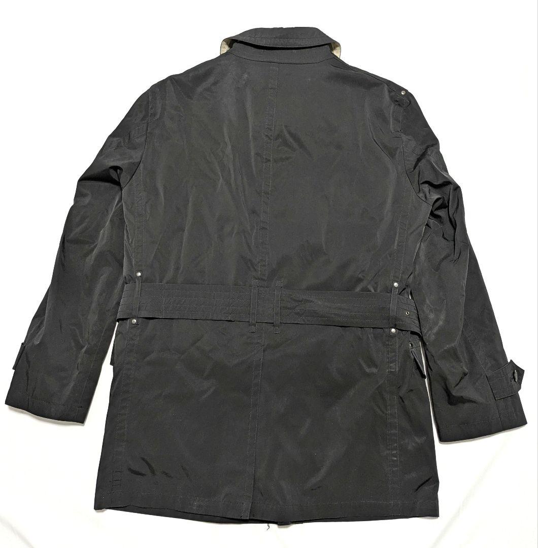 バーバリー ロンドン ダウンライナー トレンチコート ノバチェック ベルト