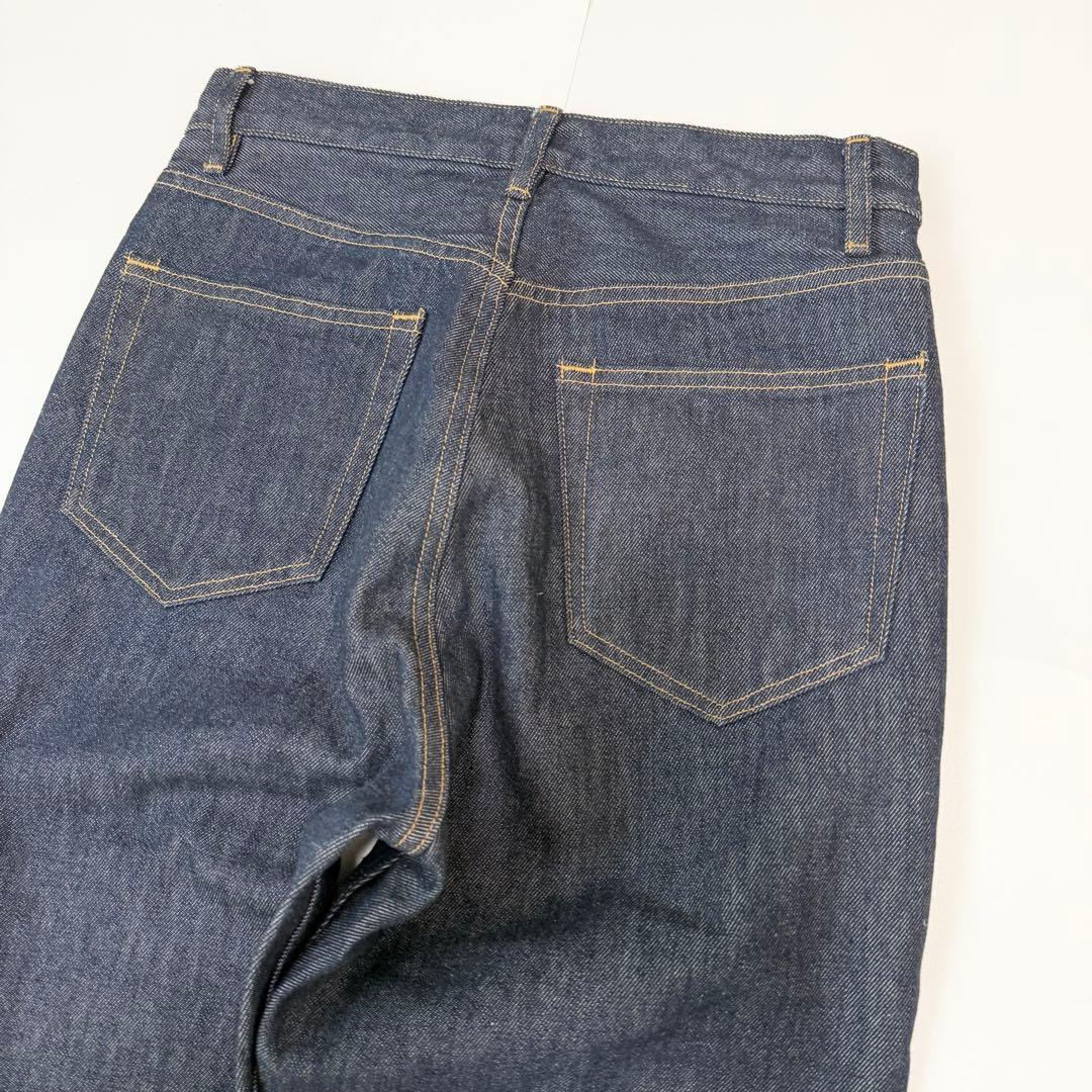 美品　オーラリー　HARD TWIST DENIM 5P PANTSデニムパンツ