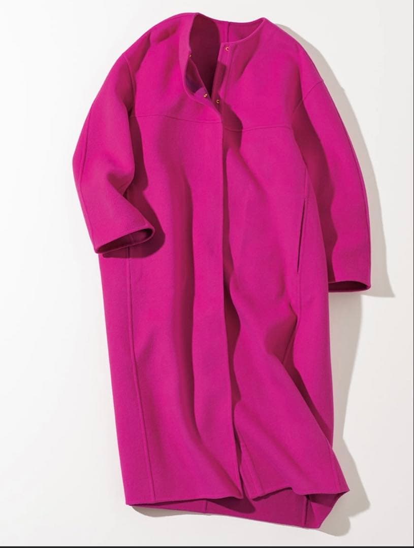 Drawer ピンク ロングコート　36