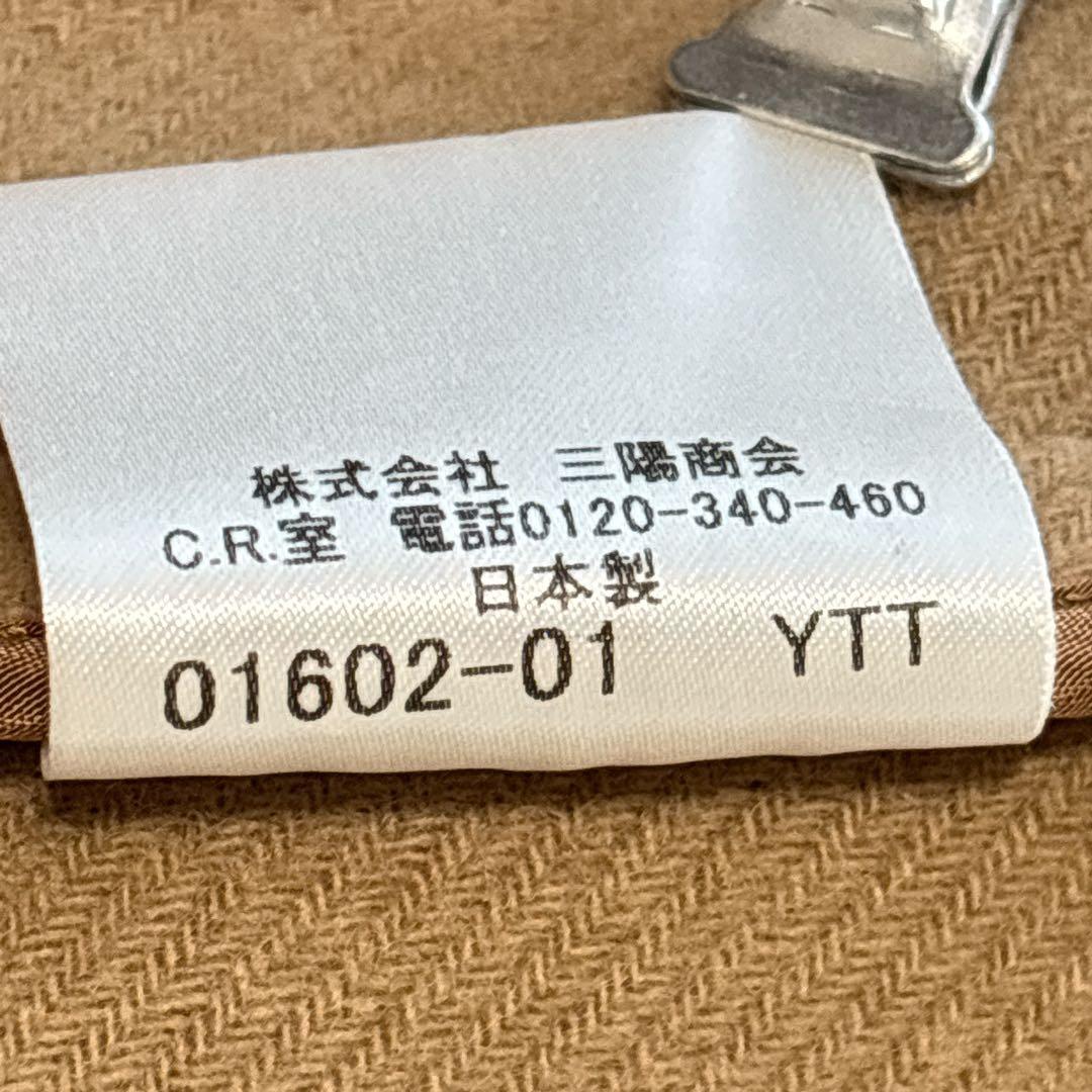 バーバリーロンドン ライナー ベルト付 トレンチコート ハニーベージュ