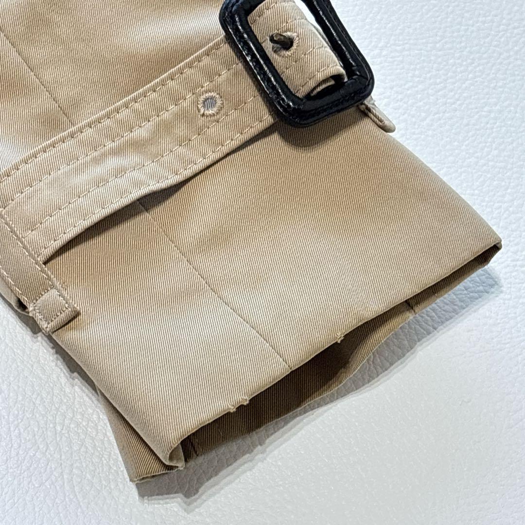 バーバリーロンドン ライナー ベルト付 トレンチコート ハニーベージュ