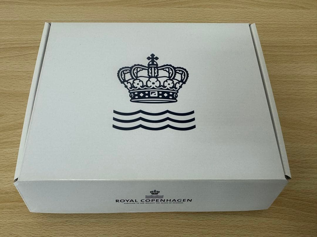 新品 ロイヤルコペンハーゲン ブロムスト プレート ホスタ オーバルディッシュ