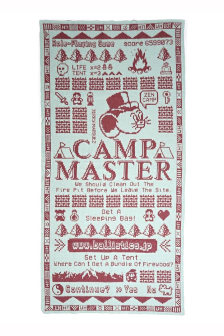 アウトドア寝具 JM BLANKET - LIGHT BLUE x PURPLE