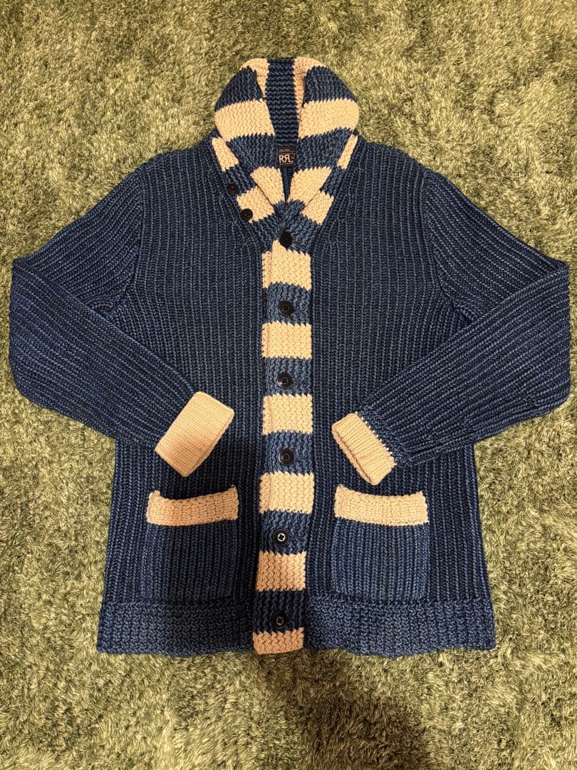 【希少】RRL ニットカーディガン
