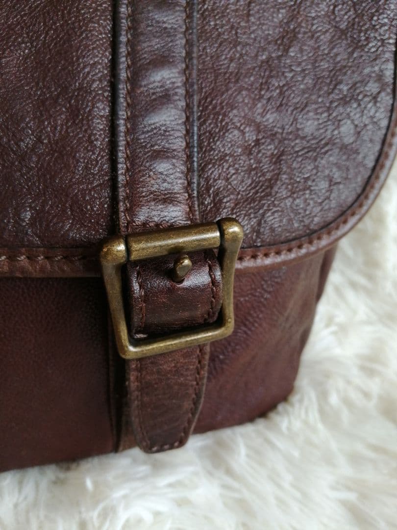 【レア】FOSSILフォッシルメッセンジャーバッグ ショルダーバッグ レザー