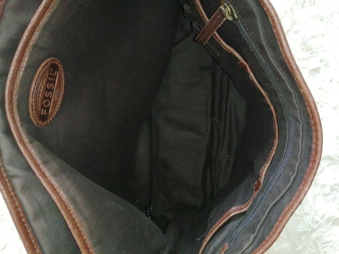 【レア】FOSSILフォッシルメッセンジャーバッグ ショルダーバッグ レザー