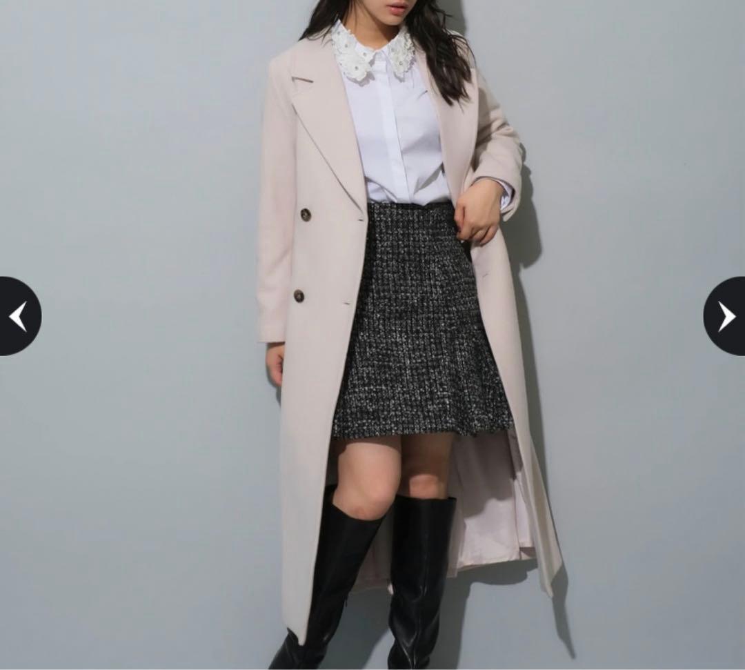 Rirandture ダブル釦コート アルページュ　サイズ1