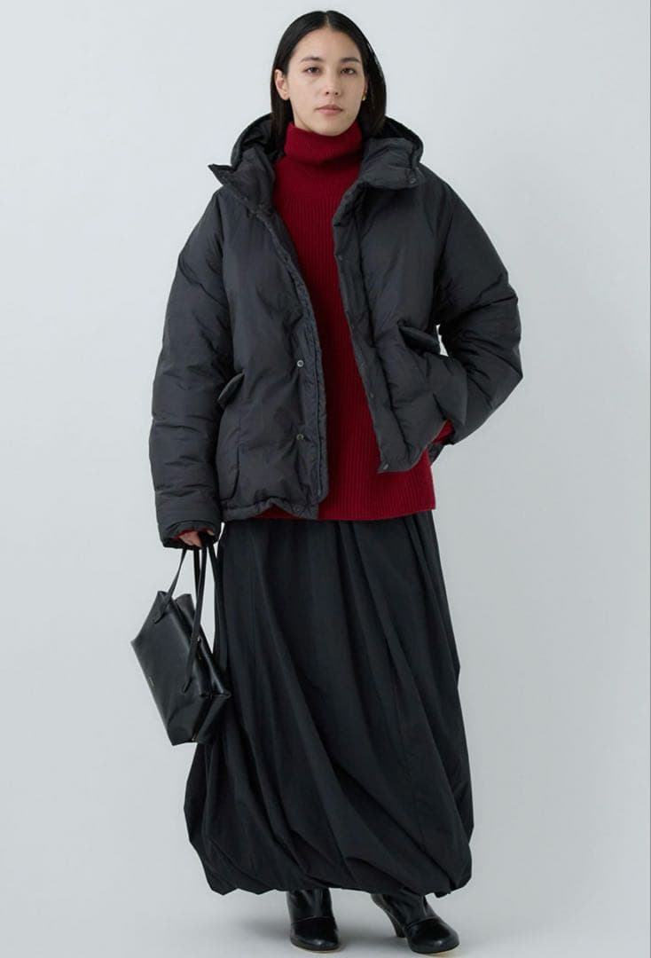 【REMI RELIEF】別注ショートダウン　ブラック