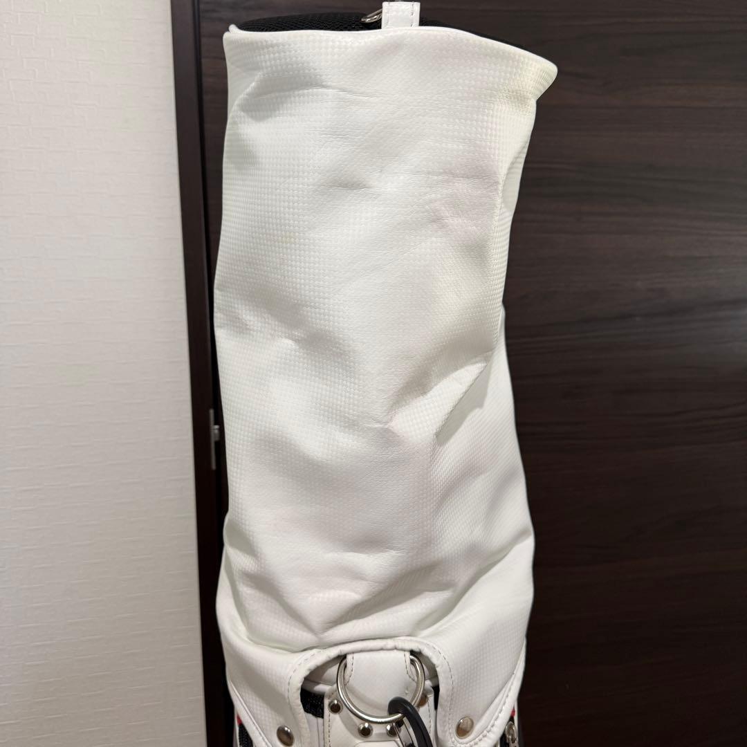 le coq sportif ゴルフバッグ キャディバッグ ホワイト ブラック