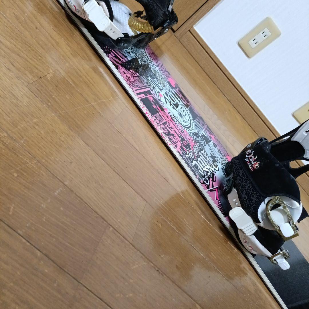 Ride Rapture 143cm スノーボード板ビンディングセットレディース