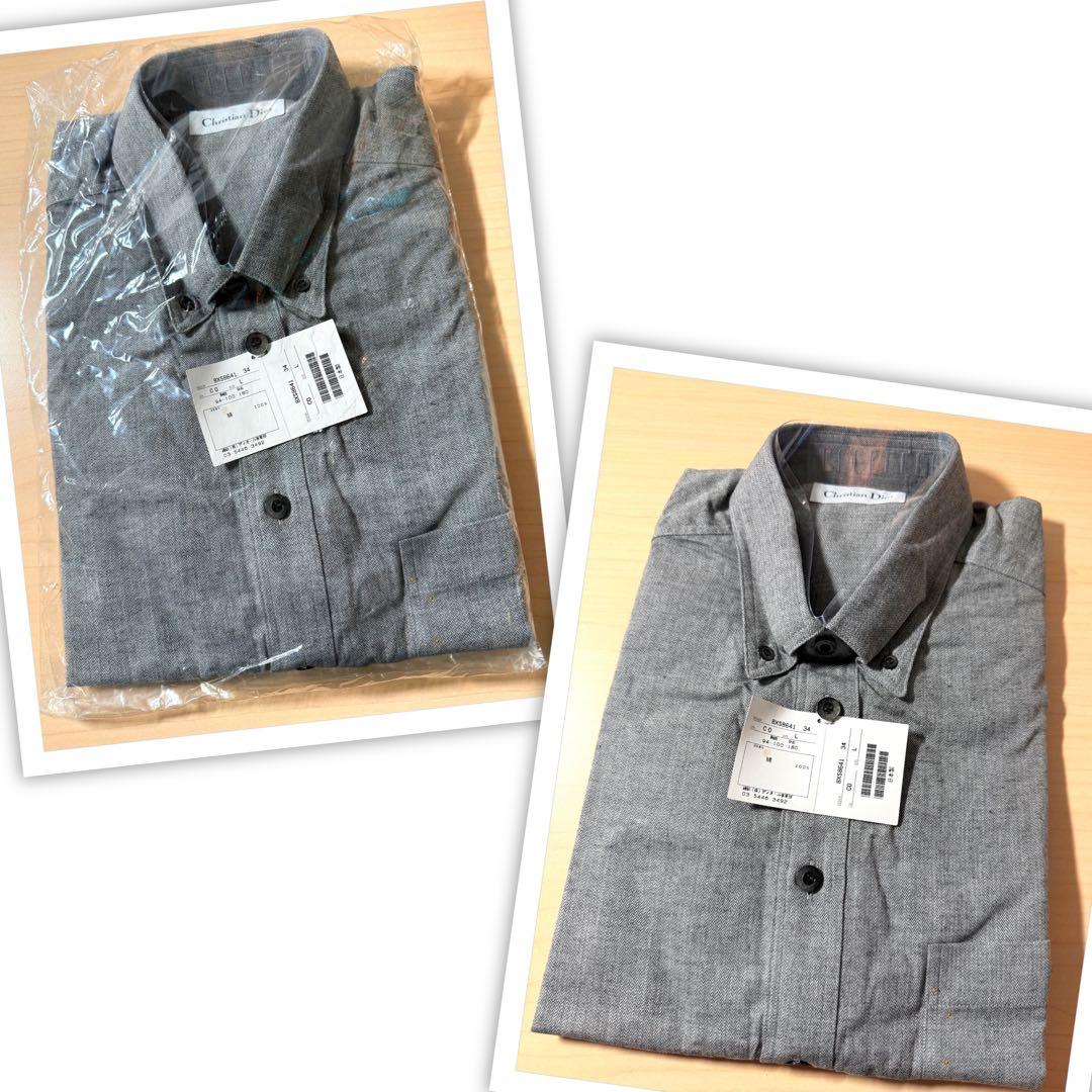 未使用 メンズ ディオール Dior 秋冬シャツ サイズL 9枚 90s