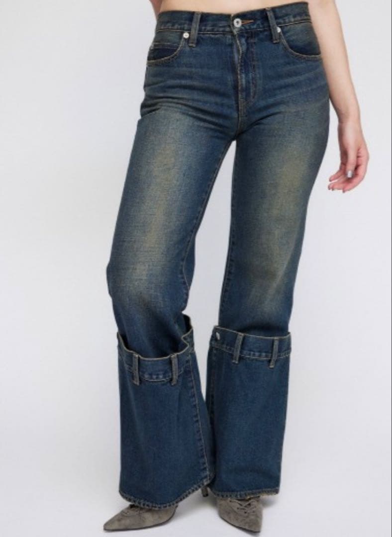 LAGUA GEM LEG COVER DESIGN デニム