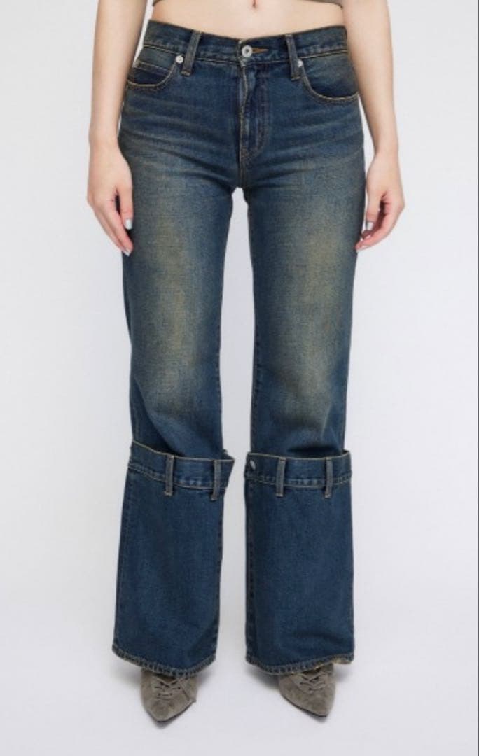 LAGUA GEM LEG COVER DESIGN デニム