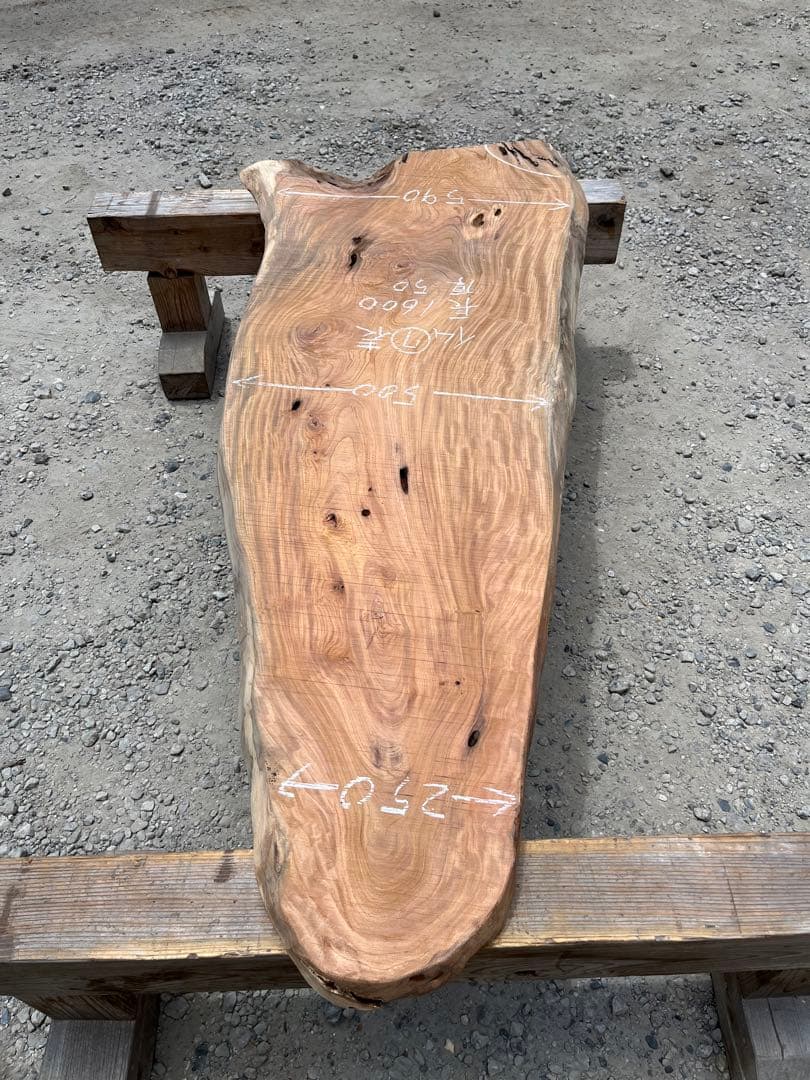 欅　けやき　仏　⑦ 一枚板　テーブル　レジン　レジンテーブル　無垢板　看板