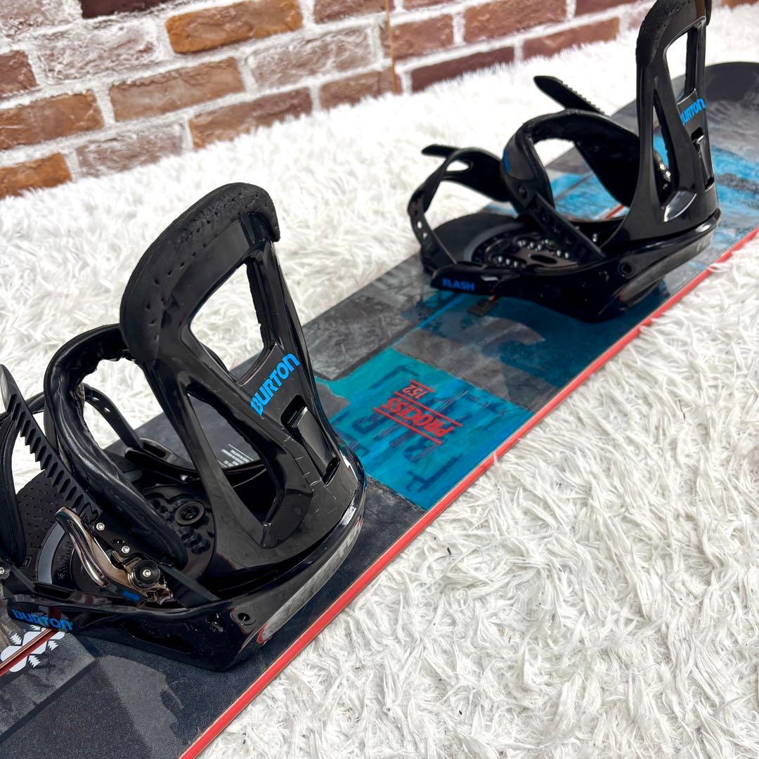 ✨BURTON✨PROCESS × FLASH セット 152 Sサイズ