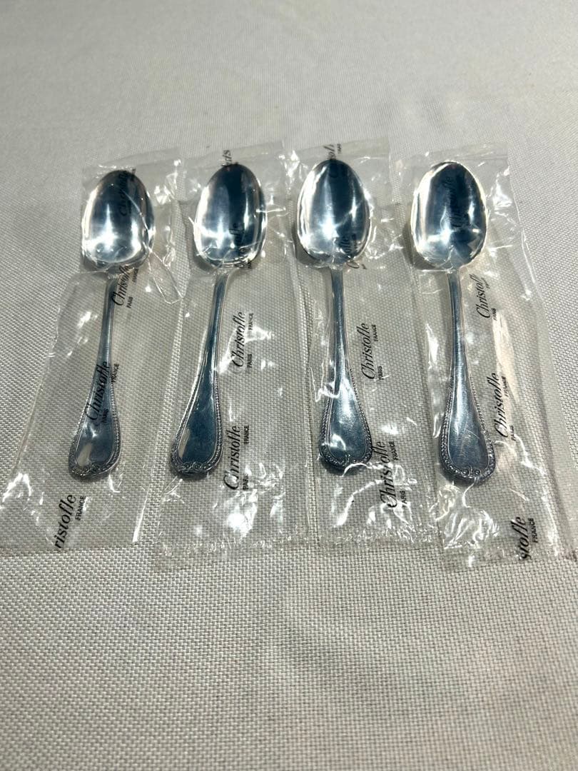 クリストフル　マルメゾンデザートスプーン4本