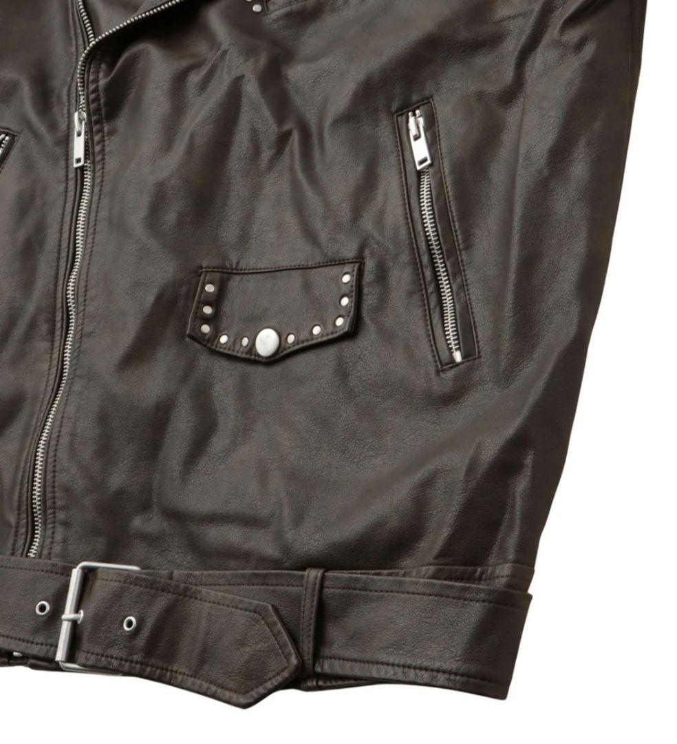 【✨新品✨】ACLENT◎ビンテージレザーオーバーライダースジャケット