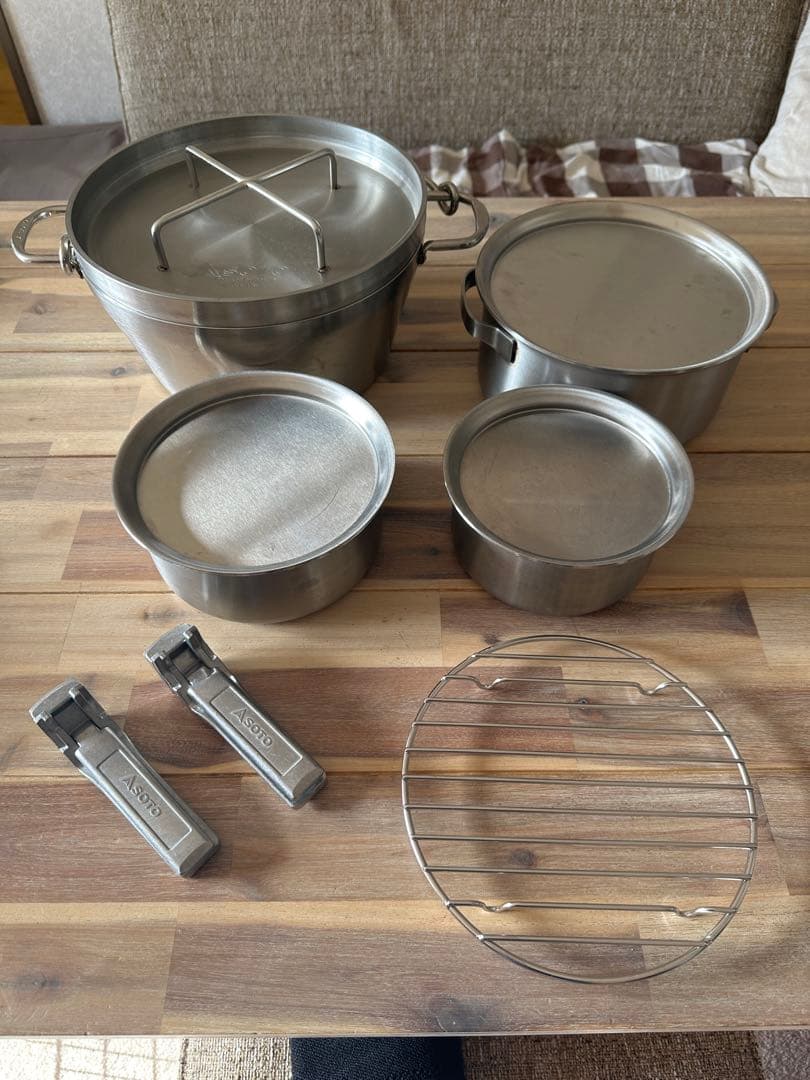 SOTOステンレス ダッチオーブンセット