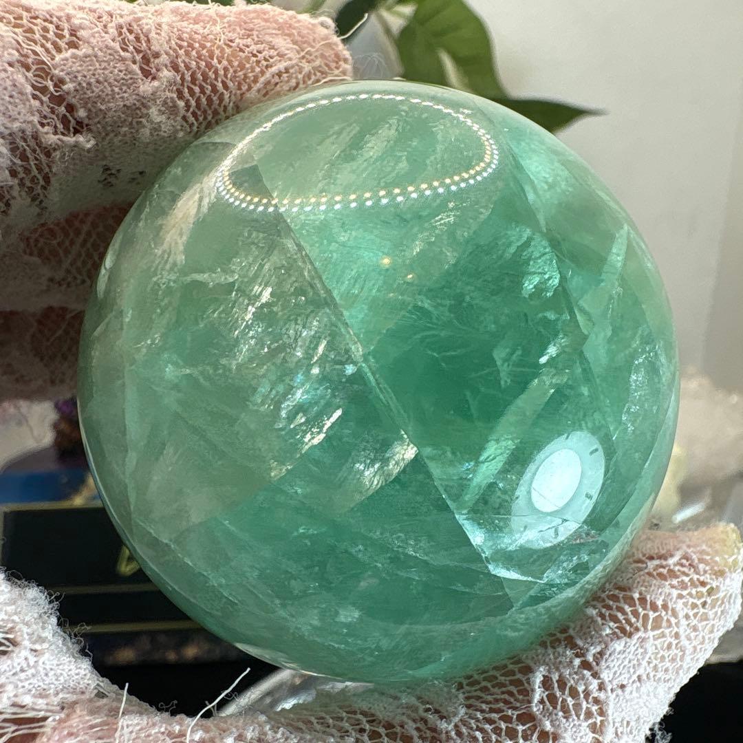 フェーザーインフローライトスフィア♡エメラルドカラー♡No.1999