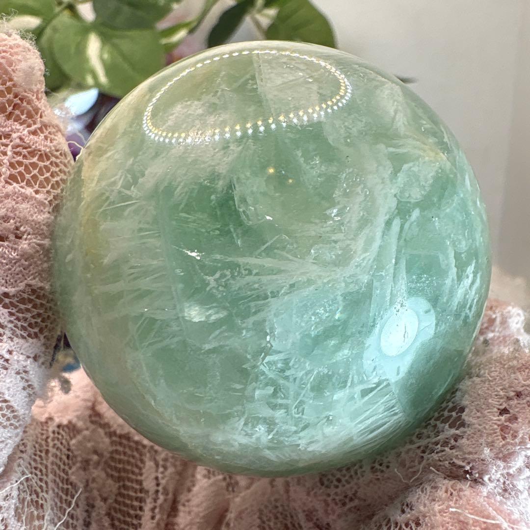 フェーザーインフローライトスフィア♡エメラルドカラー♡No.1999