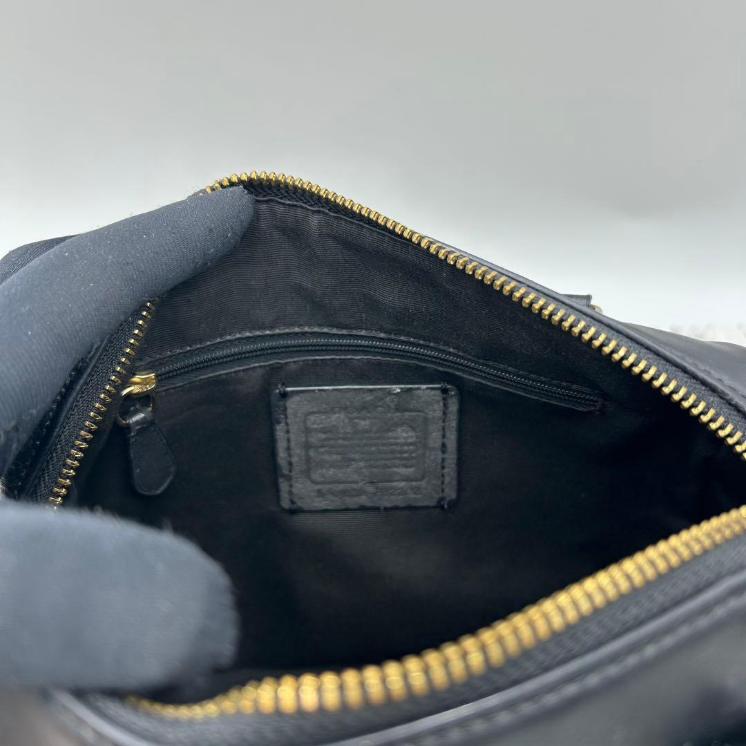 美品✨ COACH コーチ シグネチャー ショルダー ミニボストン　2way