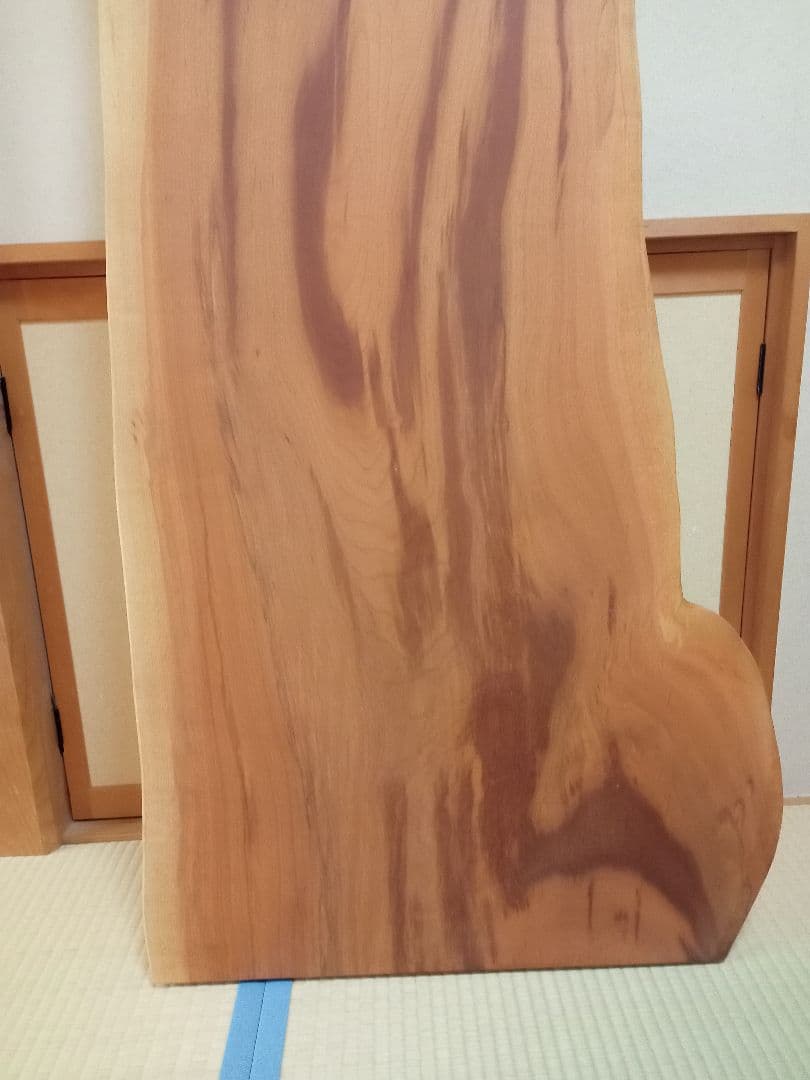 厚さ5㌢桜一枚板　オイル仕上げ　天板のみ