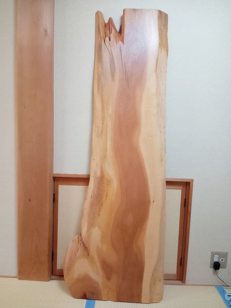 厚さ5㌢桜一枚板　オイル仕上げ　天板のみ