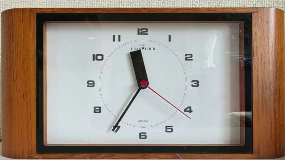 23,000円→18,000円値下げstudio PEAK▼HOUR 掛時計