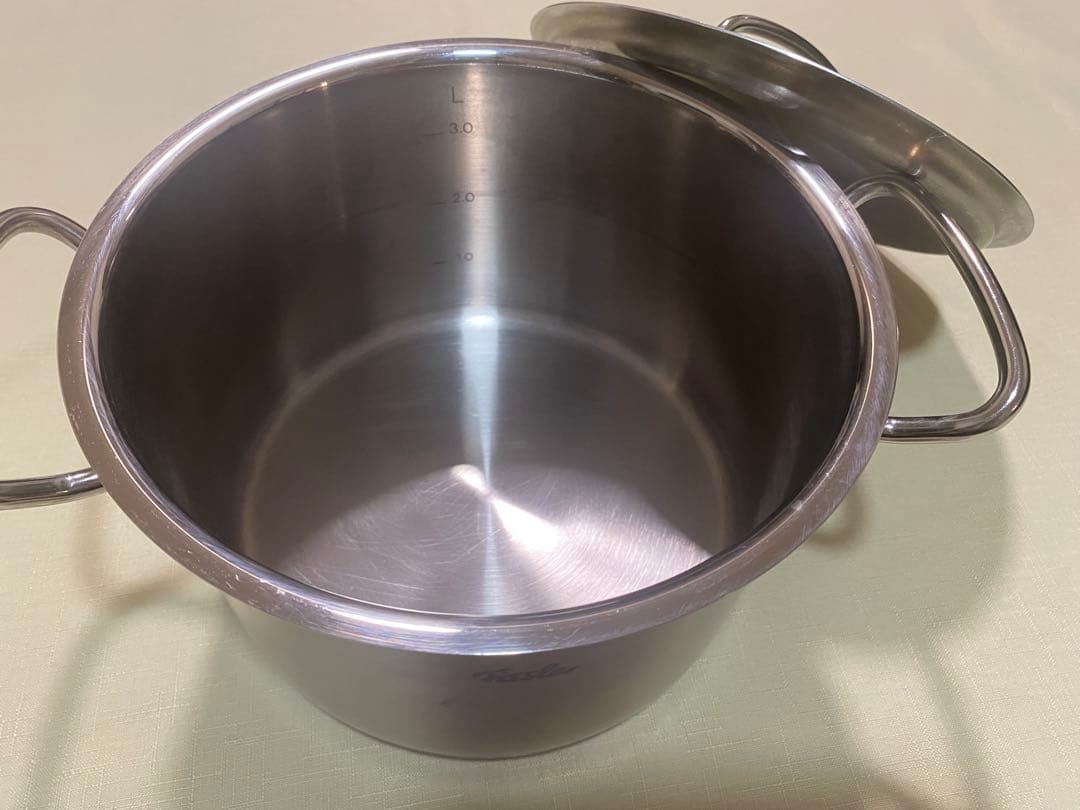 Fissler 両手鍋 20cm ステンレス製 ドイツ製 CookStar底