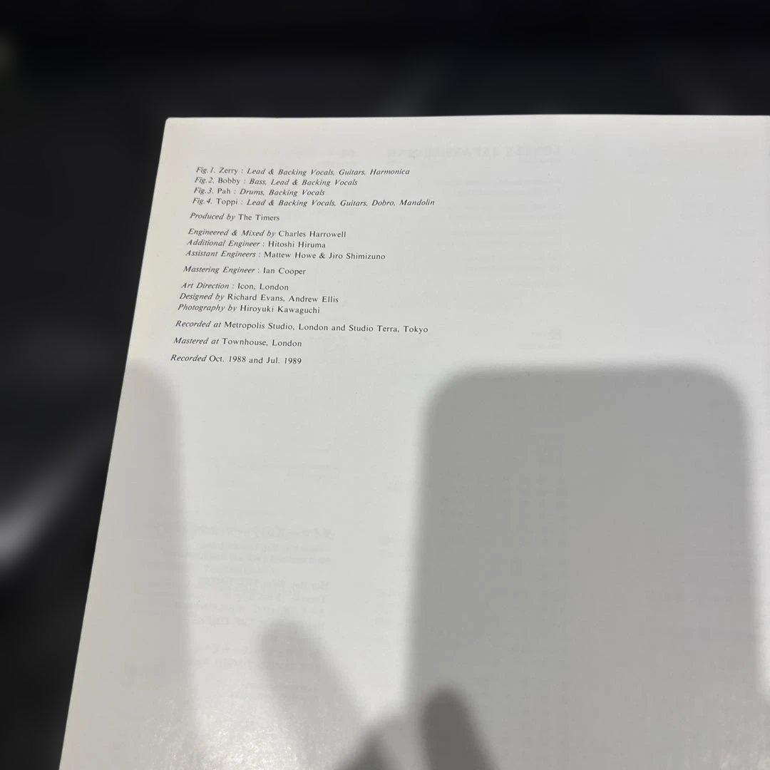 [guchinLPレコード 未使用品] タイマーズ　アルバム　初回限定