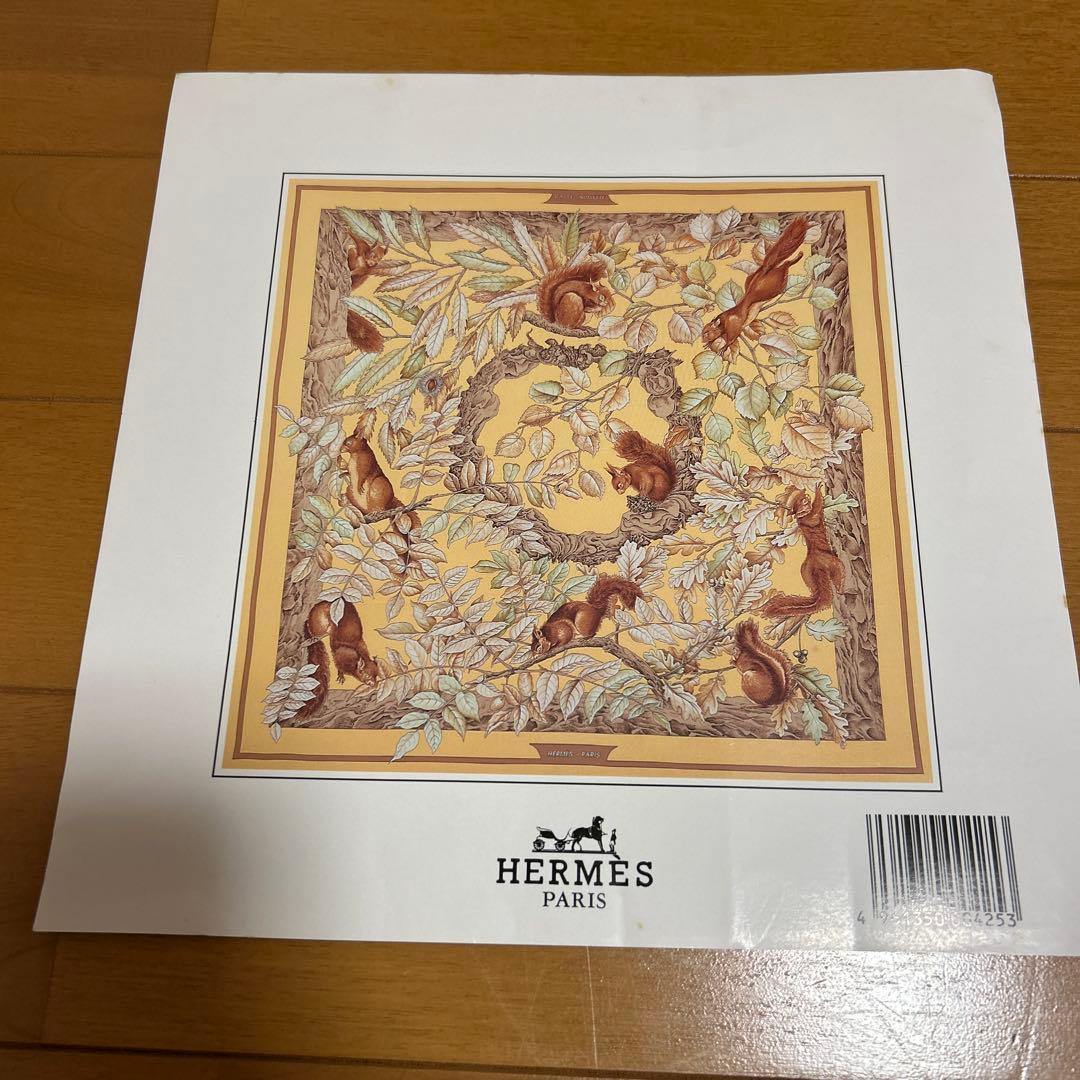 HERMES/エルメス スカーフ りす