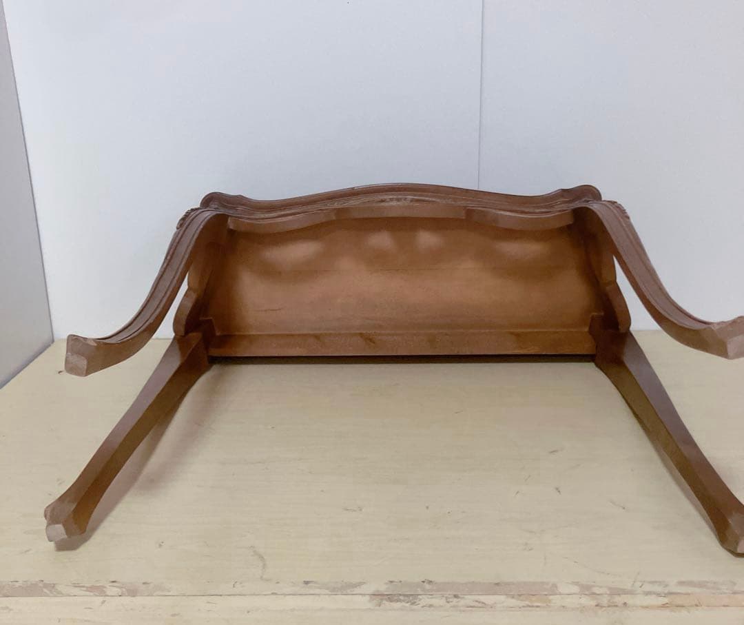 アンティーク調　猫脚　コンソール　テーブル　サイドテーブル　レトロ