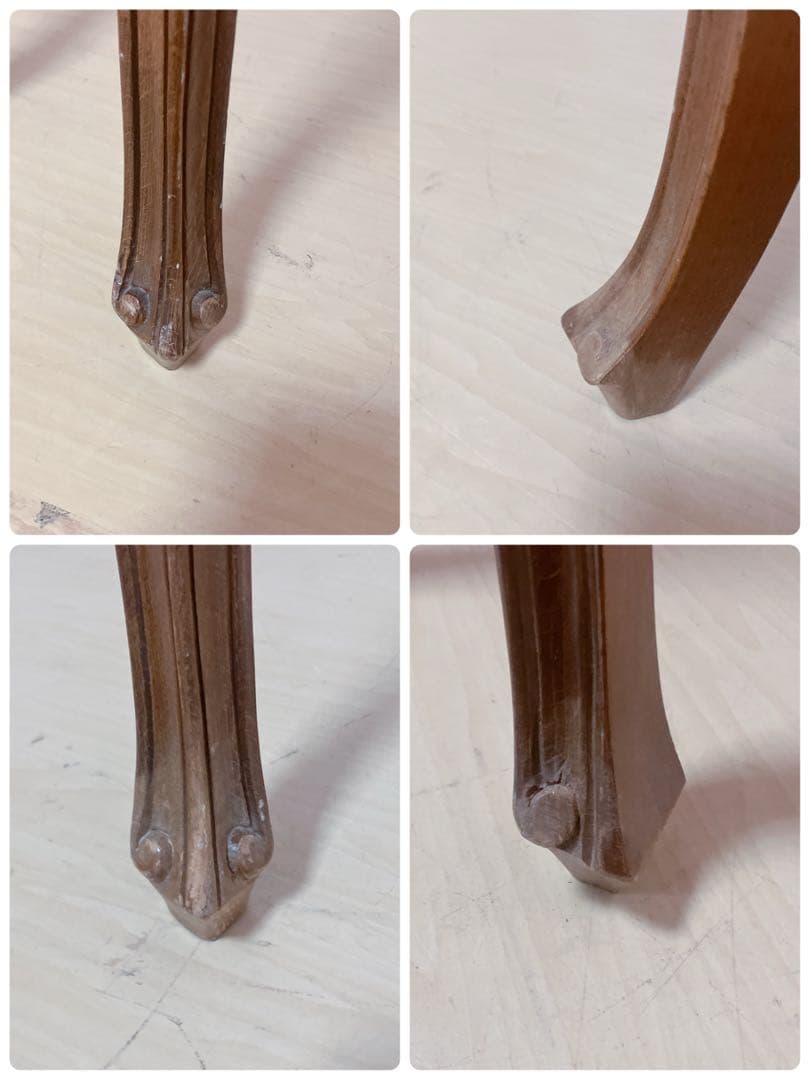 アンティーク調　猫脚　コンソール　テーブル　サイドテーブル　レトロ