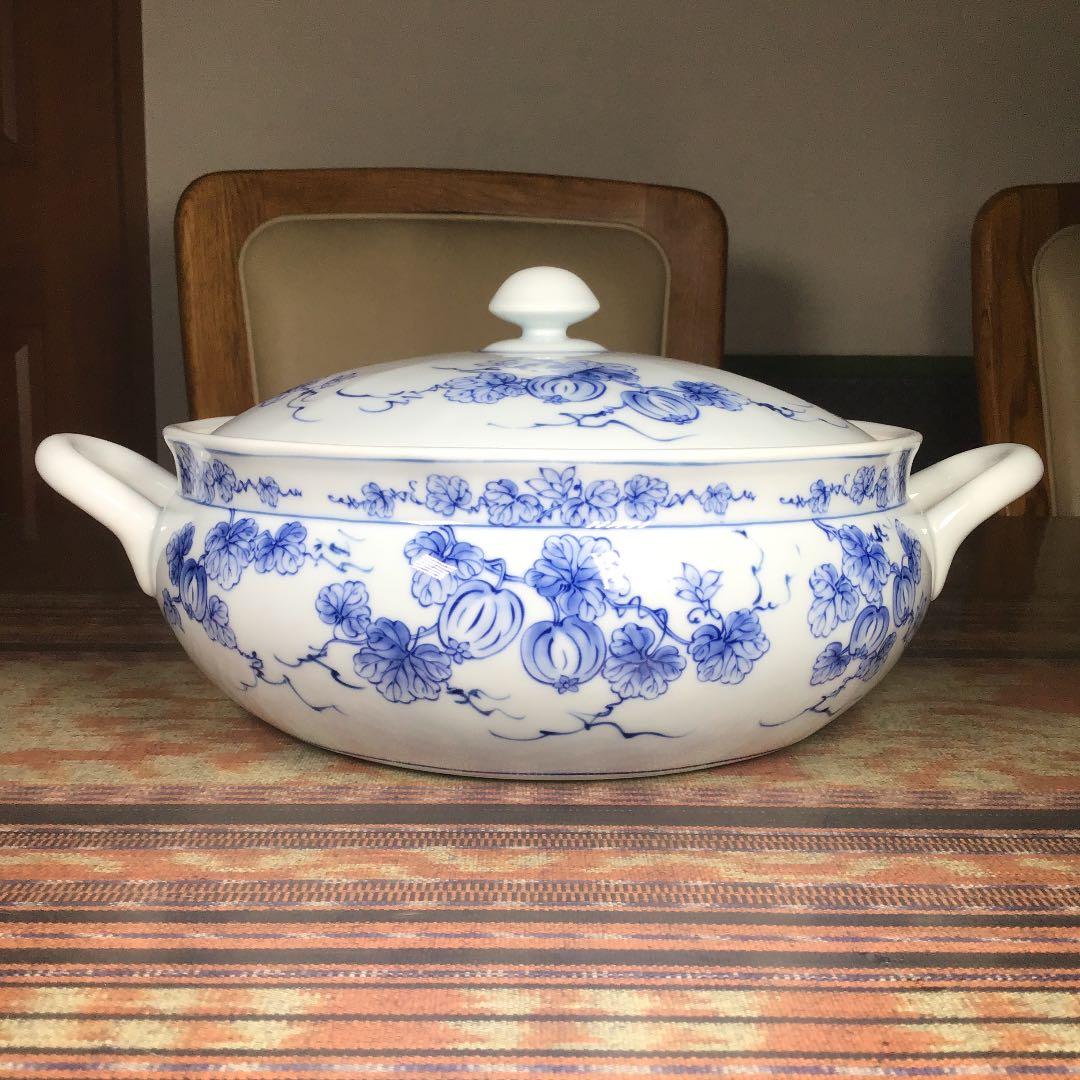 『感謝祭うー特価』　有田焼　弥左衛門　スープチュリン